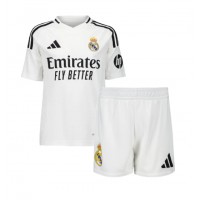 Camiseta Real Madrid Antonio Rudiger #22 Primera Equipación para niños 2024-25 manga corta (+ pantalones cortos)